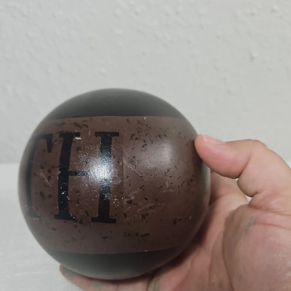 Family Faith Home Decorative 3 Spheres Set - Green, Brown, Tan